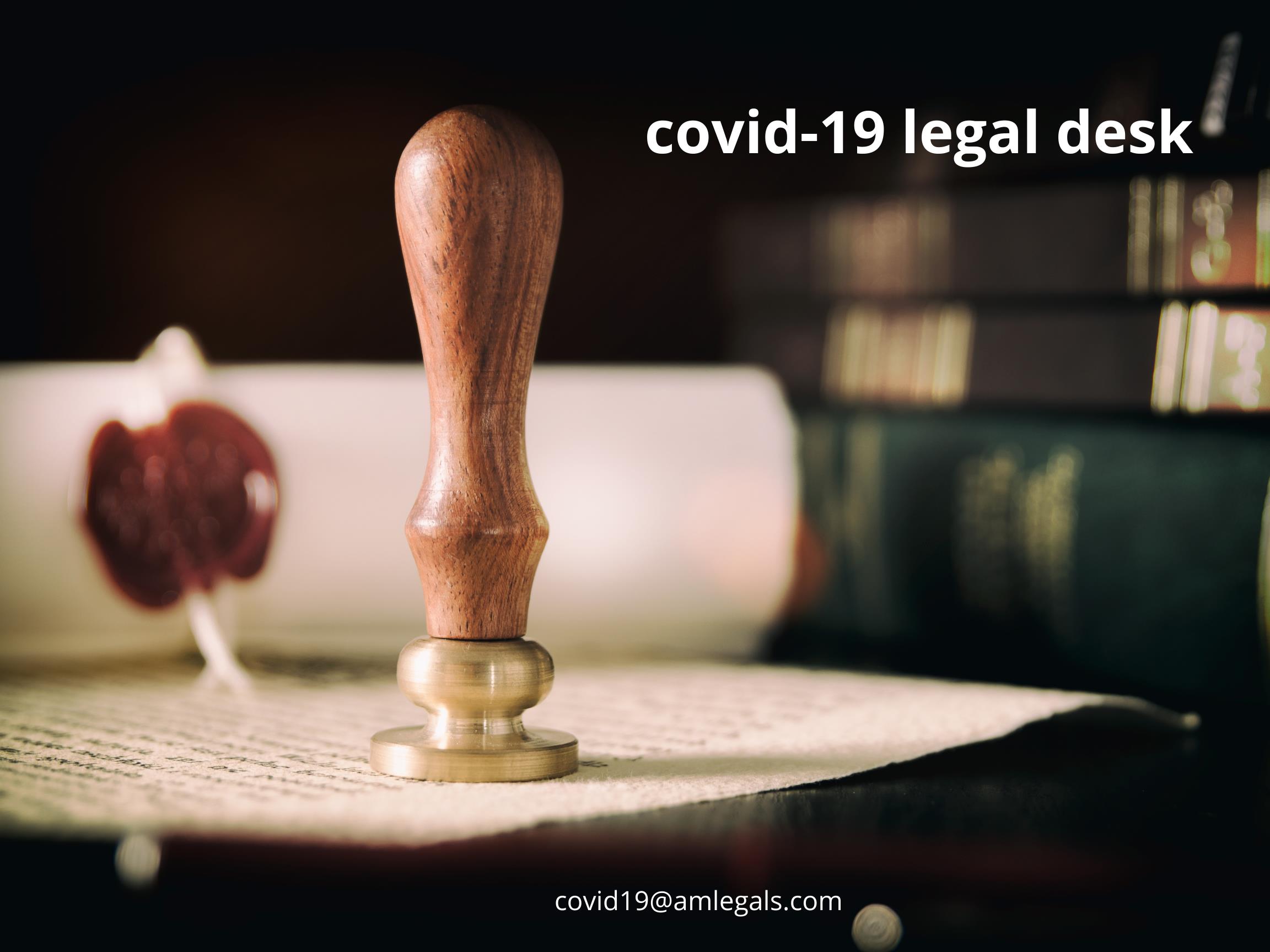 COVID-19 Legal Desk Task Force
